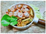 ข้าวผัดต้มยำกุ้ง (คลีน)