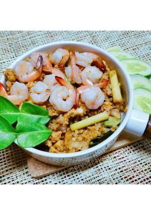 รูปของ ข้าวผัดต้มยำกุ้ง (คลีน)