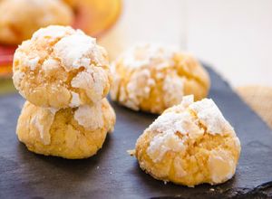 Foto principal de Galletas de calabaza craqueladas