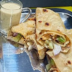 A picture of Chicken Boti Roll.