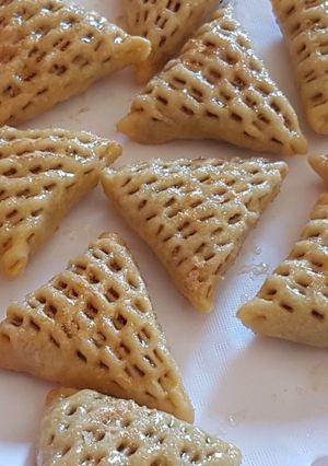 صورة لوصفة حلوى بدون بيض بدون طابع