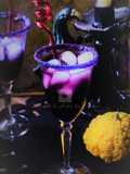 Cocktail Halloween : purple vodka
