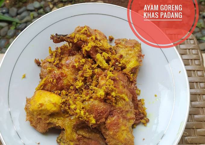 Resep Ayam Goreng Khas Padang Oleh Icha Khairunnisa - Cookpad