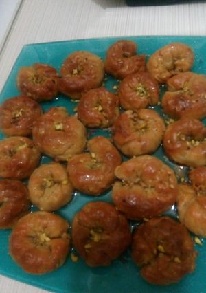 عکسی از دستور باقلوای ترکی خوشمزه