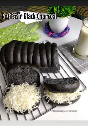 Resep Roti Sisir Black Charcoal oleh Dapur Maya - Cookpad