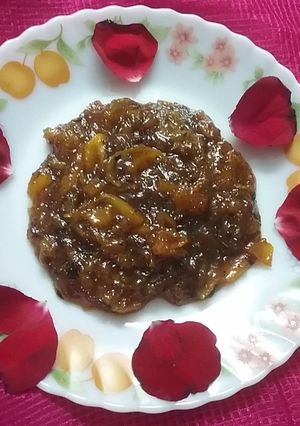 A picture of Raw Mango Chutney 😊😊😊.