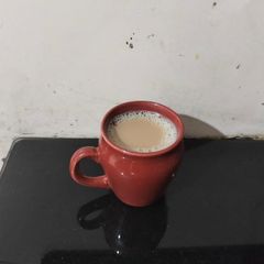 A picture of Ginger jaggery tea.
