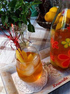 Φωτογραφία της συνταγής Κρύο τσάι 🍹 με ανανά 🍍 και λεμόνι 🍋