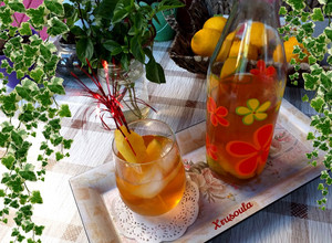 Φωτογραφία της συνταγής Κρύο τσάι 🍹 με ανανά 🍍 και λεμόνι 🍋