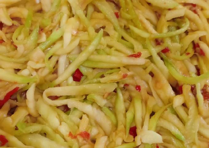 Ini dia! Bagaimana cara memasak Sambal Mangga Muda dijamin menggugah selera