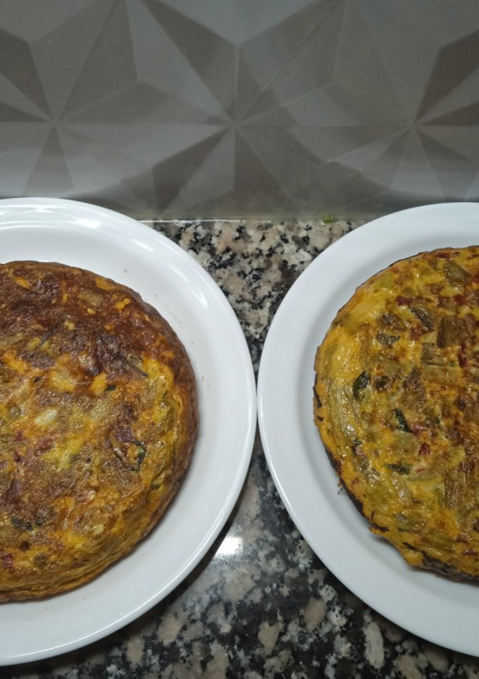 Una foto de Tortillas con pencas de acelga! Aprovechemos todo😉👌
