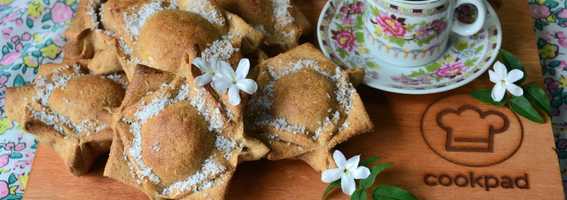 Pastelitos integrales de naranja rellenos de manzana y canela🍎