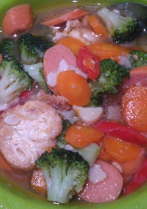 Foto resep Cah Brokoli Wortel