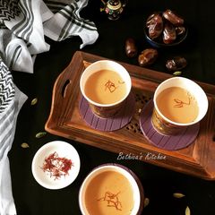 A picture of Karak Tea.