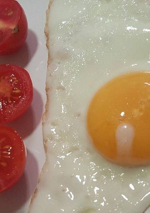 Tökéletes tükörtojás recept fotója