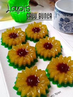 Foto resep #192 Lapis Sagu Bunga