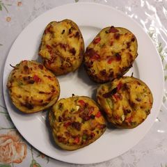 A picture of Baked Potatoes Second Time Around.