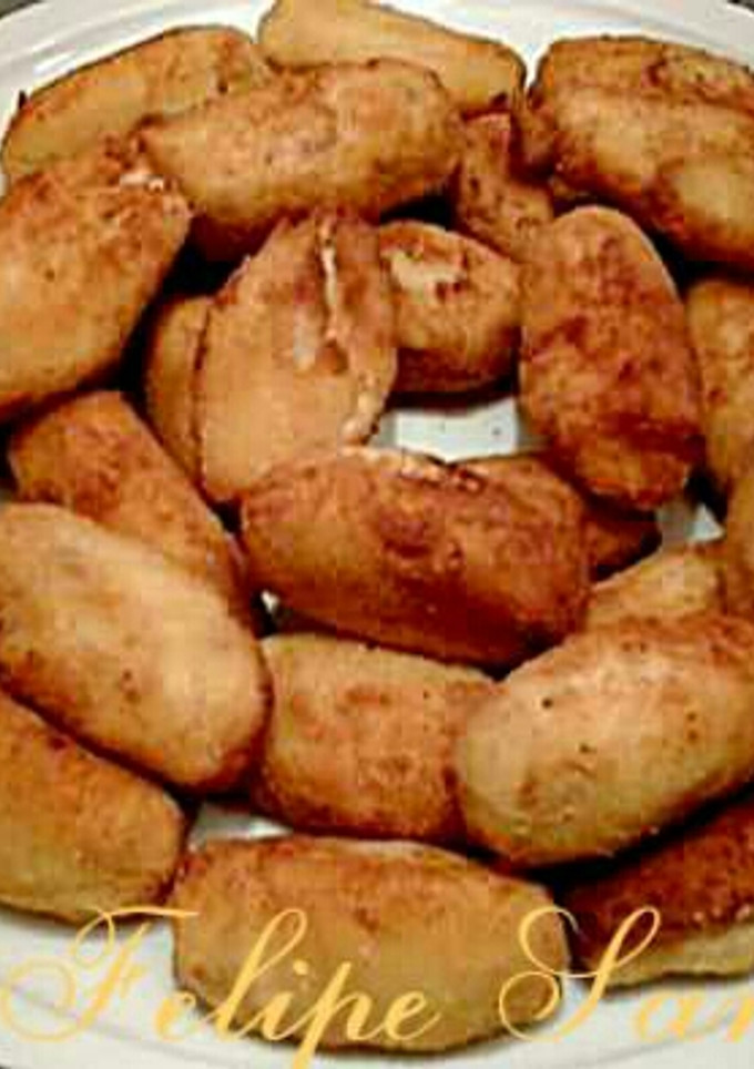 Una foto de Croquetas de pollo y boletus