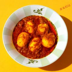 Chettinad Egg Curry A picture of Chettinad Egg Curry.