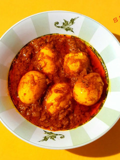 A picture of Chettinad Egg Curry.