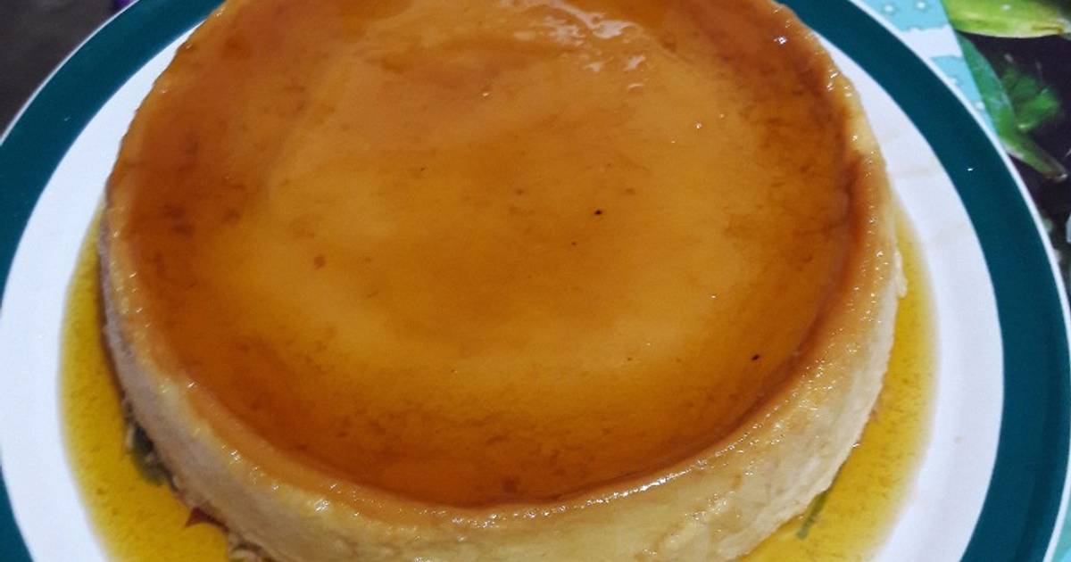 Flan napolitano Receta de diany martinez- Cookpad