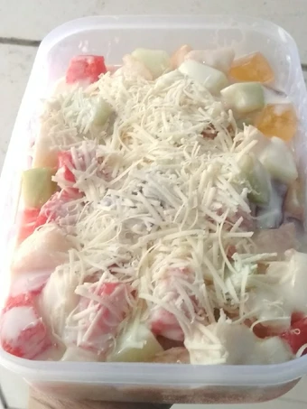 Langkah Gampang Membuat Resep  Salad simple aisyah yang Bikin Ngiler, Enak Banget