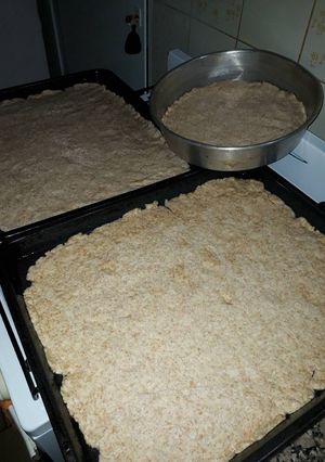 Una foto de Masa para pizza integral