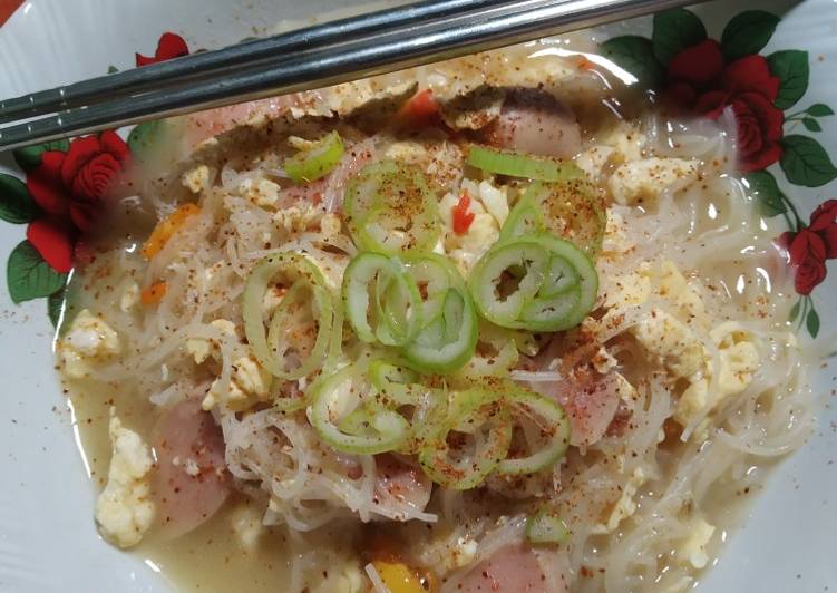 Resep 104. Bihun Kuah Spesial - ala Mamah Afa, Bisa Manjain Lidah