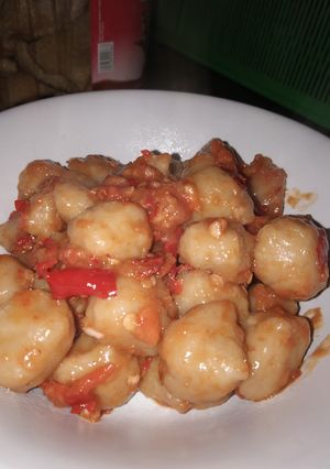 Foto resep Pentol Pedas