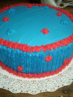 Una foto de Torta de cumpleaños