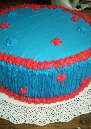 Una foto de Torta de cumpleaños