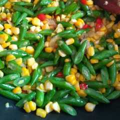 Tumis buncis jagung manis sederhana রেসিপির প্রধান ছবি