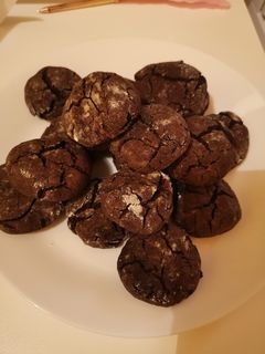 Pöfeteg keksz recept fotója