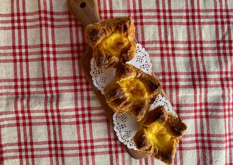 Bagaimana Menyiapkan Simple Portugese Egg Tart yang Bisa Manjain Lidah