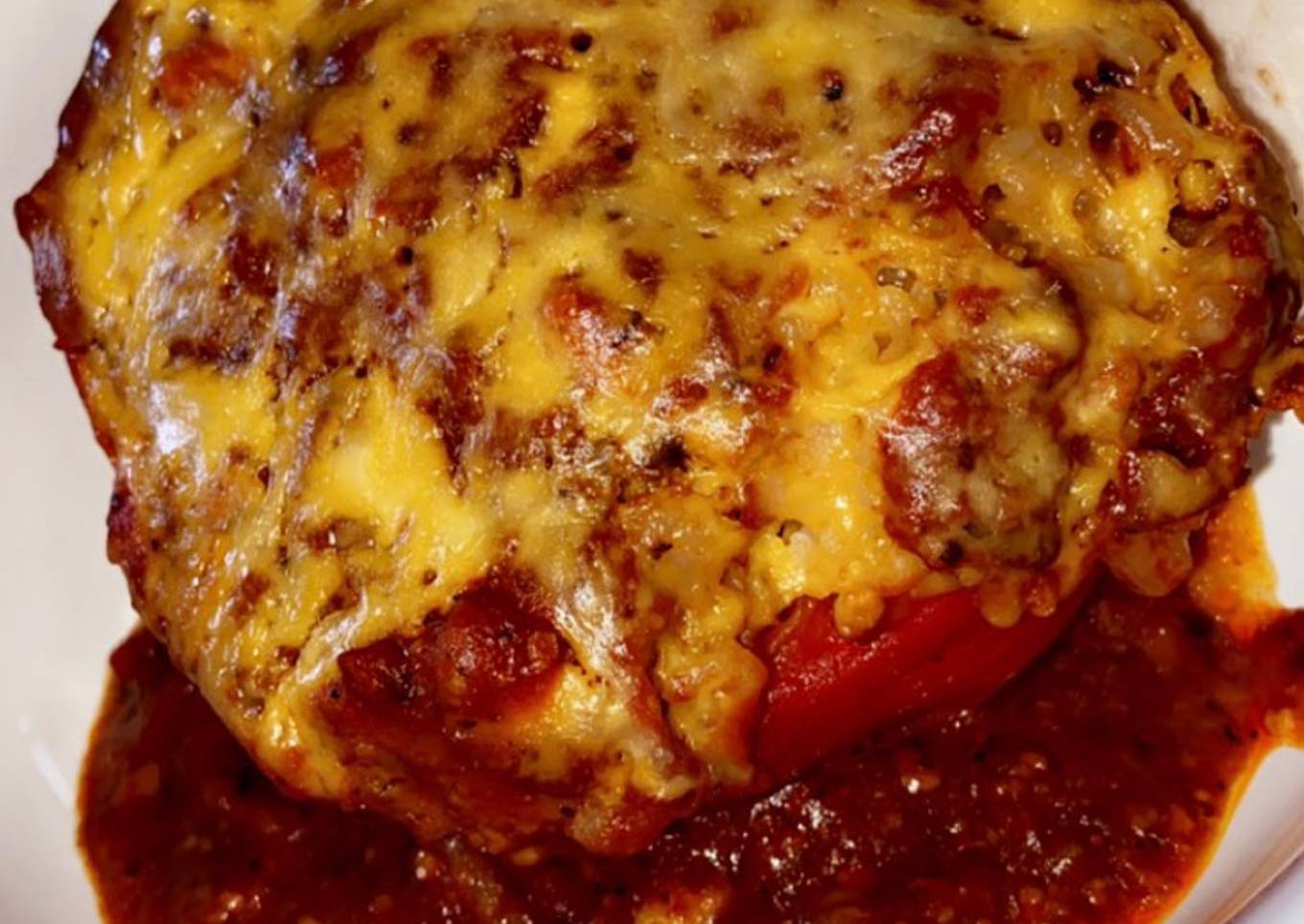 Crockpot - Turkey Stuffed Bell Peppers