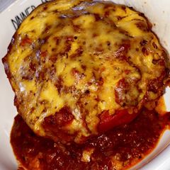 A picture of Crockpot - Turkey Stuffed Bell Peppers.