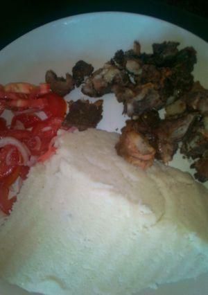 A picture of Nyama choma.