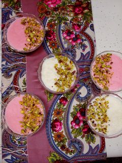 عکسی از دستور فرنی نارگیلی
