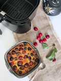 Cherry Almond Clafoutis in the Air Fryer