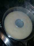 Flan in a Water Bath