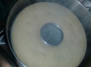Una foto de Flan a baño maría