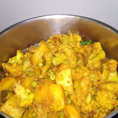 Cauliflower sabji A picture of Cauliflower sabji.
