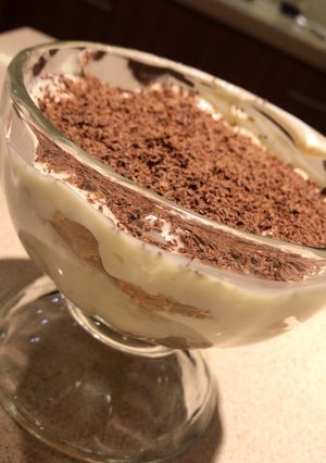 Una foto de Copitas de tiramisú