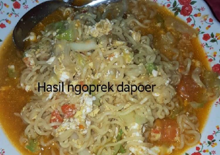 Cara Gampang Menyiapkan Indomie tektek yang Bikin Ngiler