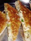Paneer cheese mix veg sandwich