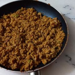 A picture of Spicy BBQ Chicken mince.