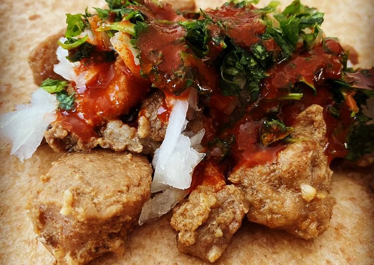 Simple Way to Make Super Quick Homemade Sizzling Street Pork Tacos