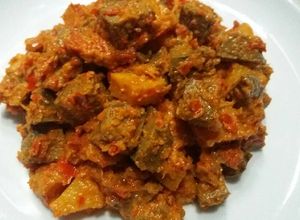Foto resep Sambal goreng ati sapi & kentang