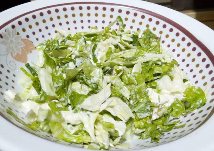 How to Make Homemade Tofuu green salad