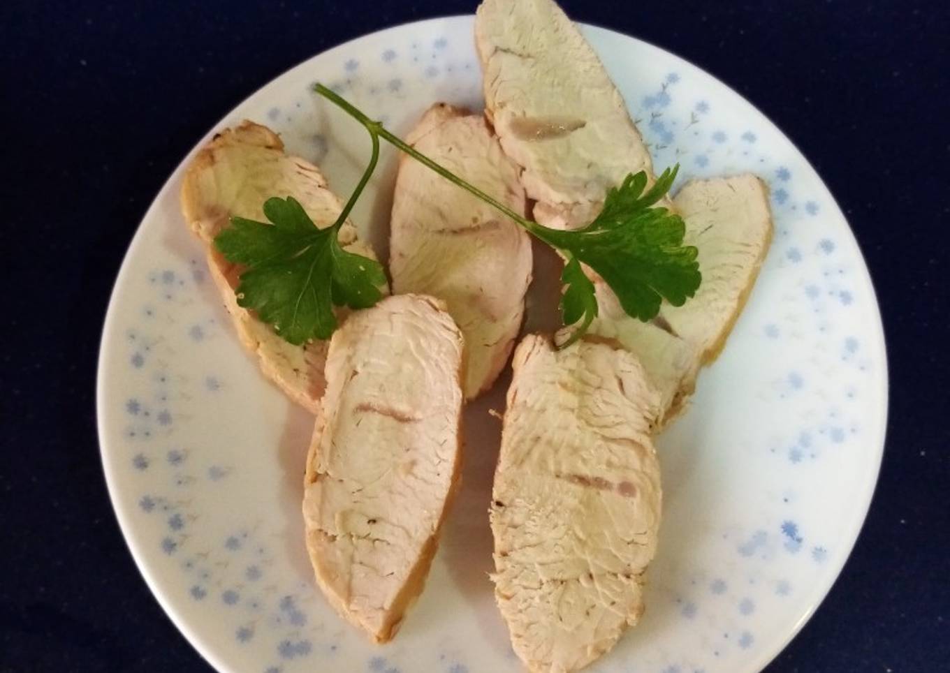 Fiambre de pavo, escabechao